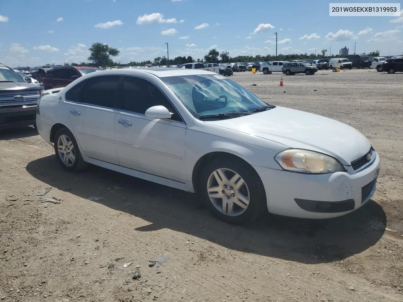 2011 Chevrolet Impala Lt VIN: 2G1WG5EKXB1319953 Lot: 72360084