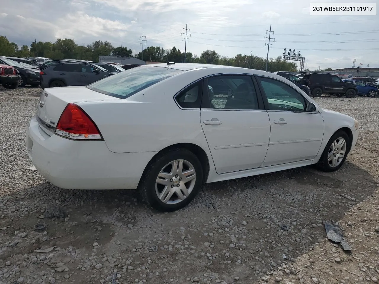 2011 Chevrolet Impala Lt VIN: 2G1WB5EK2B1191917 Lot: 72496494