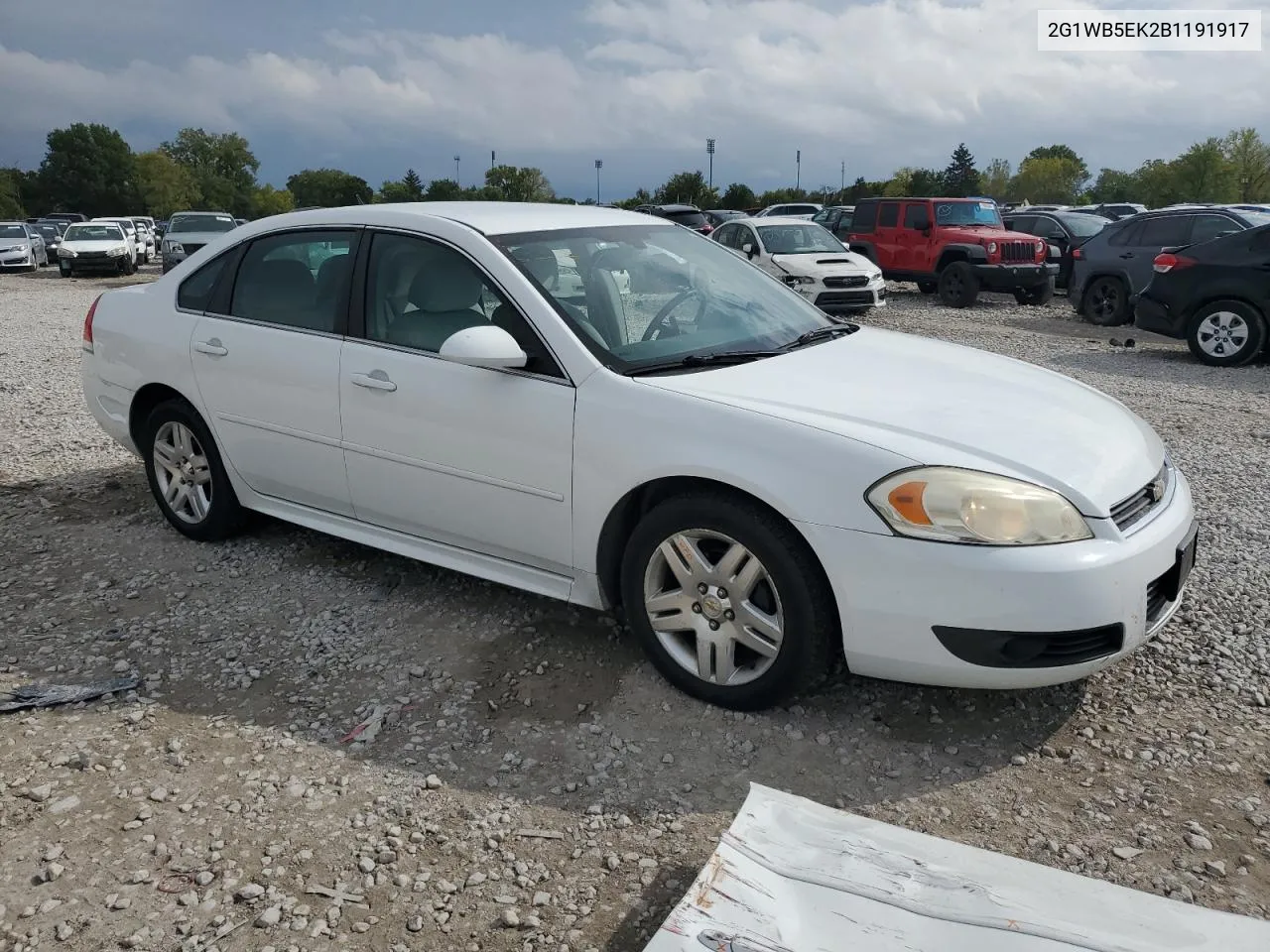 2011 Chevrolet Impala Lt VIN: 2G1WB5EK2B1191917 Lot: 72496494