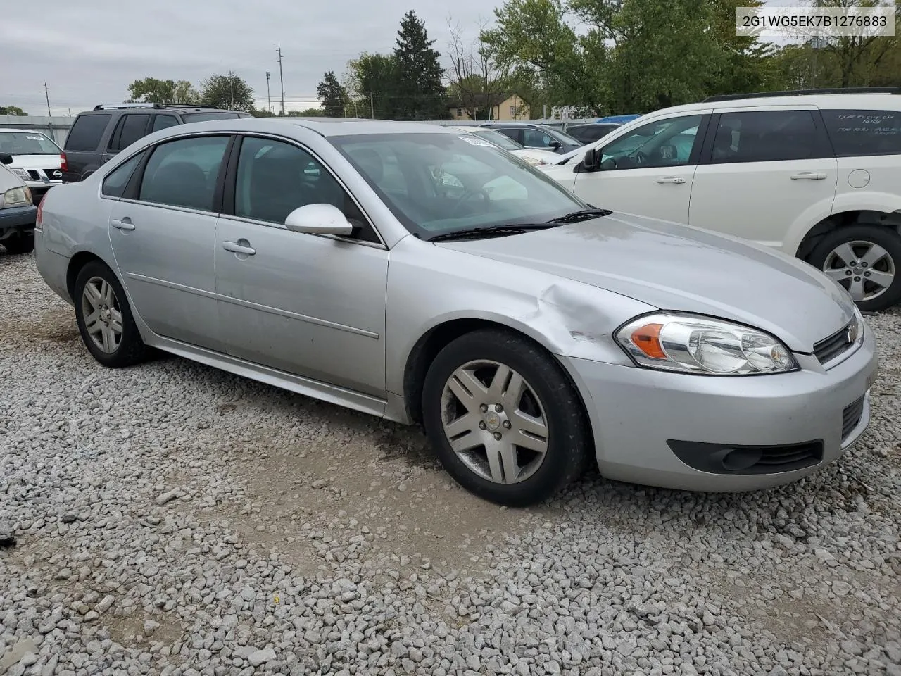 2011 Chevrolet Impala Lt VIN: 2G1WG5EK7B1276883 Lot: 72582804