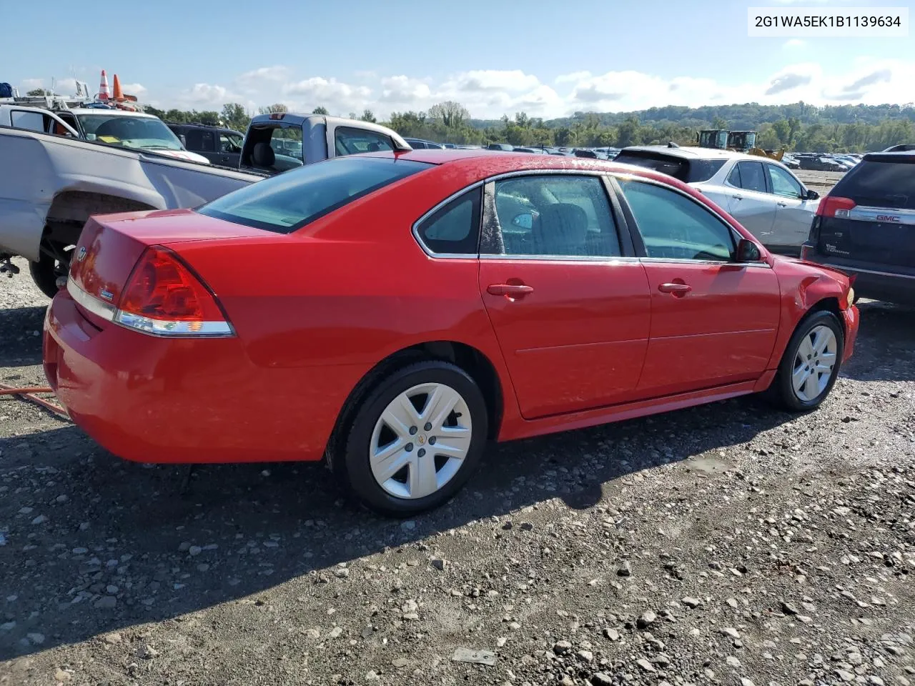 2011 Chevrolet Impala Ls VIN: 2G1WA5EK1B1139634 Lot: 72724864