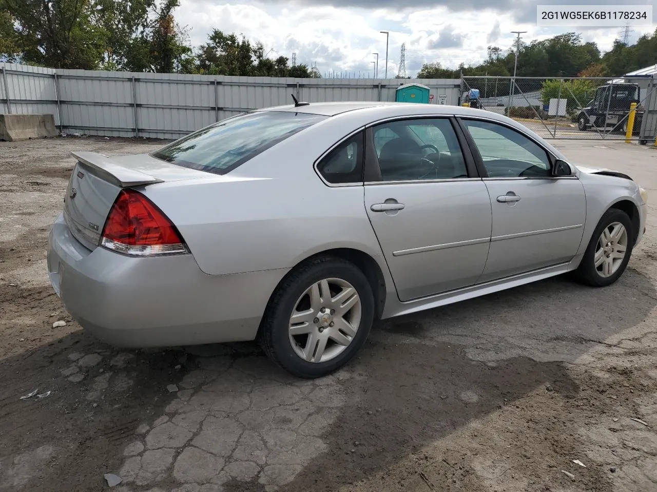 2011 Chevrolet Impala Lt VIN: 2G1WG5EK6B1178234 Lot: 72978904