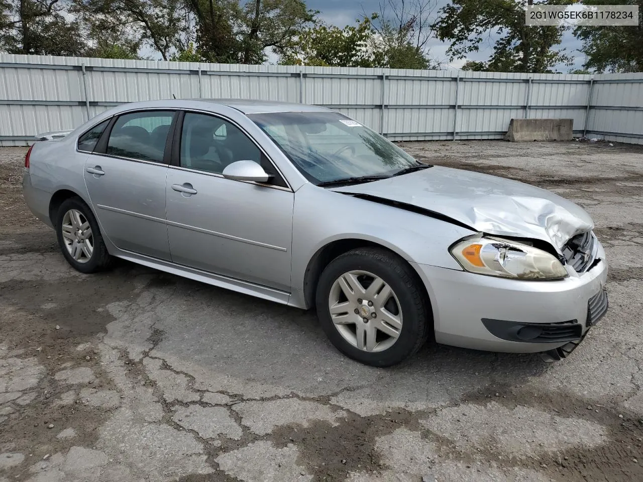 2G1WG5EK6B1178234 2011 Chevrolet Impala Lt