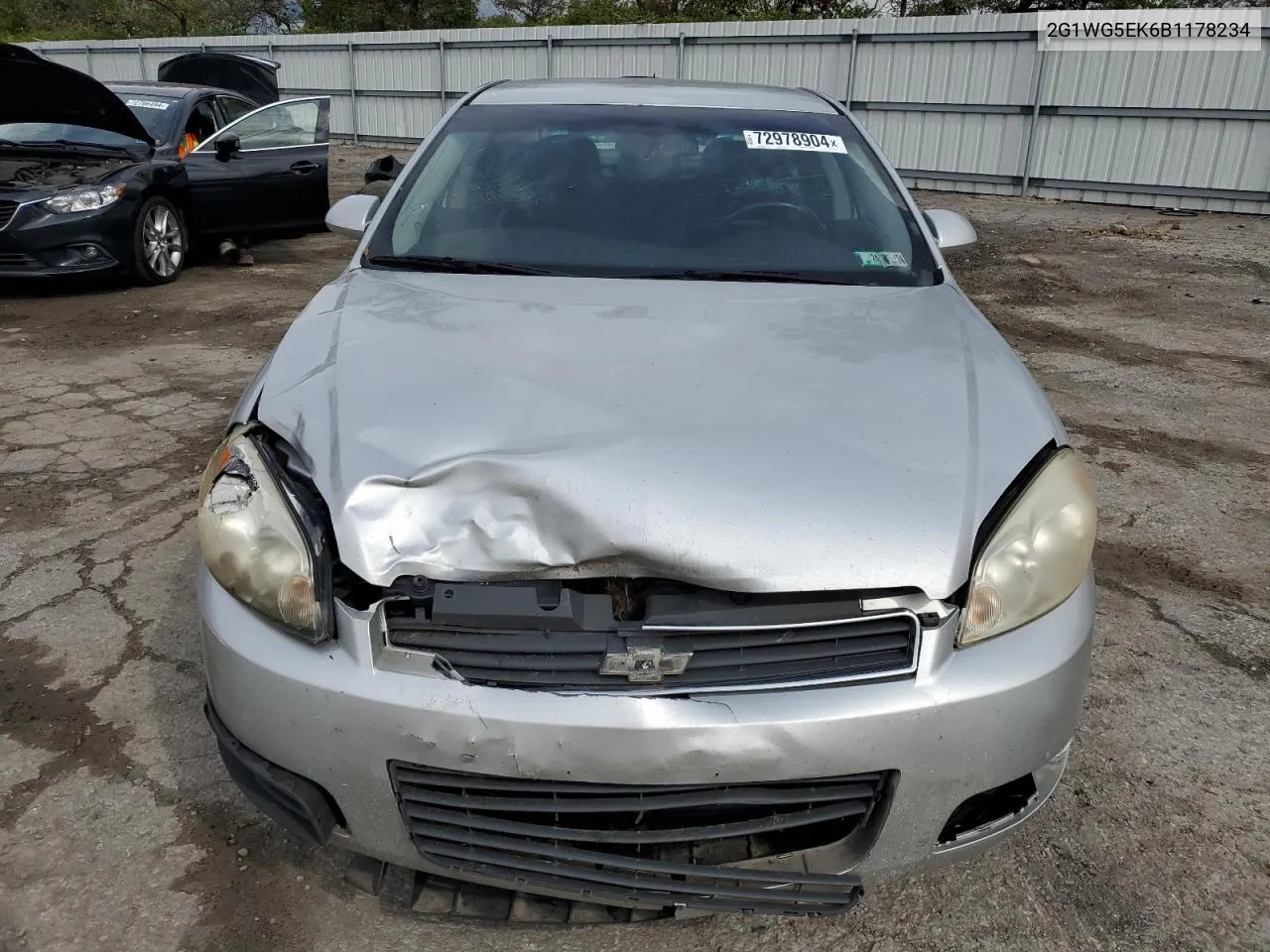 2G1WG5EK6B1178234 2011 Chevrolet Impala Lt