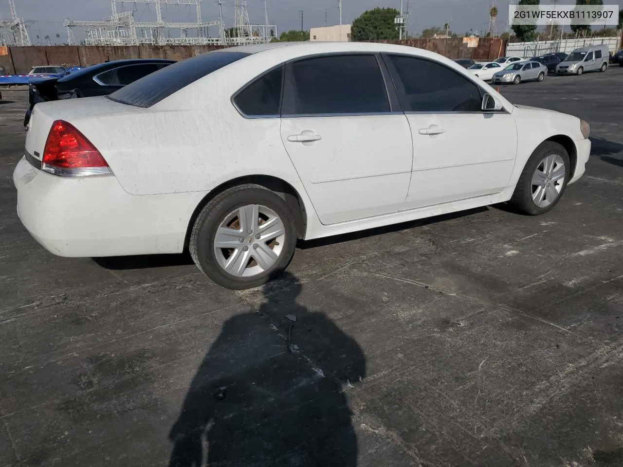 2G1WF5EKXB1113907 2011 Chevrolet Impala Ls