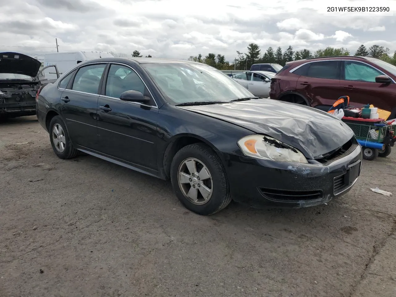 2011 Chevrolet Impala Ls VIN: 2G1WF5EK9B1223590 Lot: 73550544