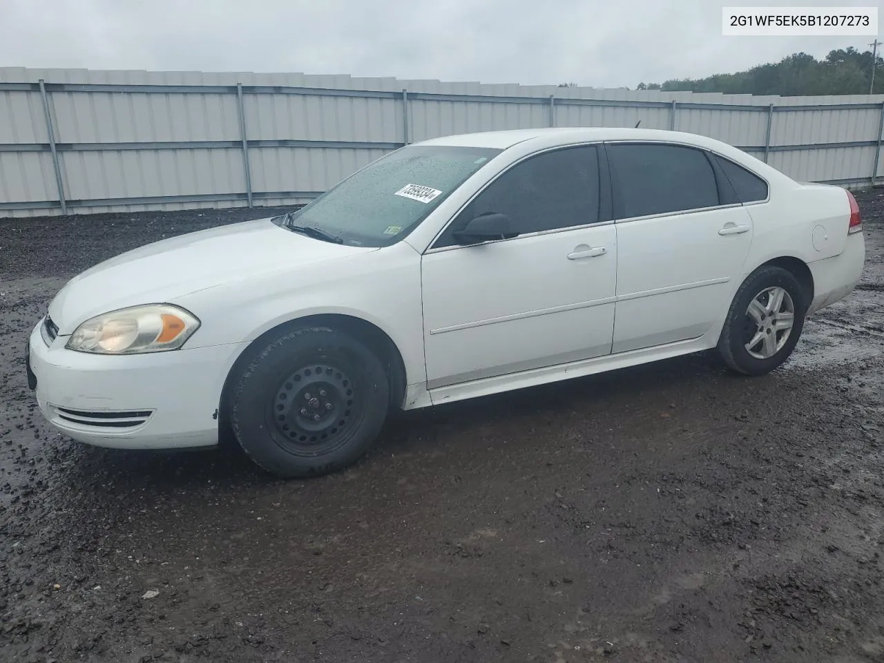 2G1WF5EK5B1207273 2011 Chevrolet Impala Ls