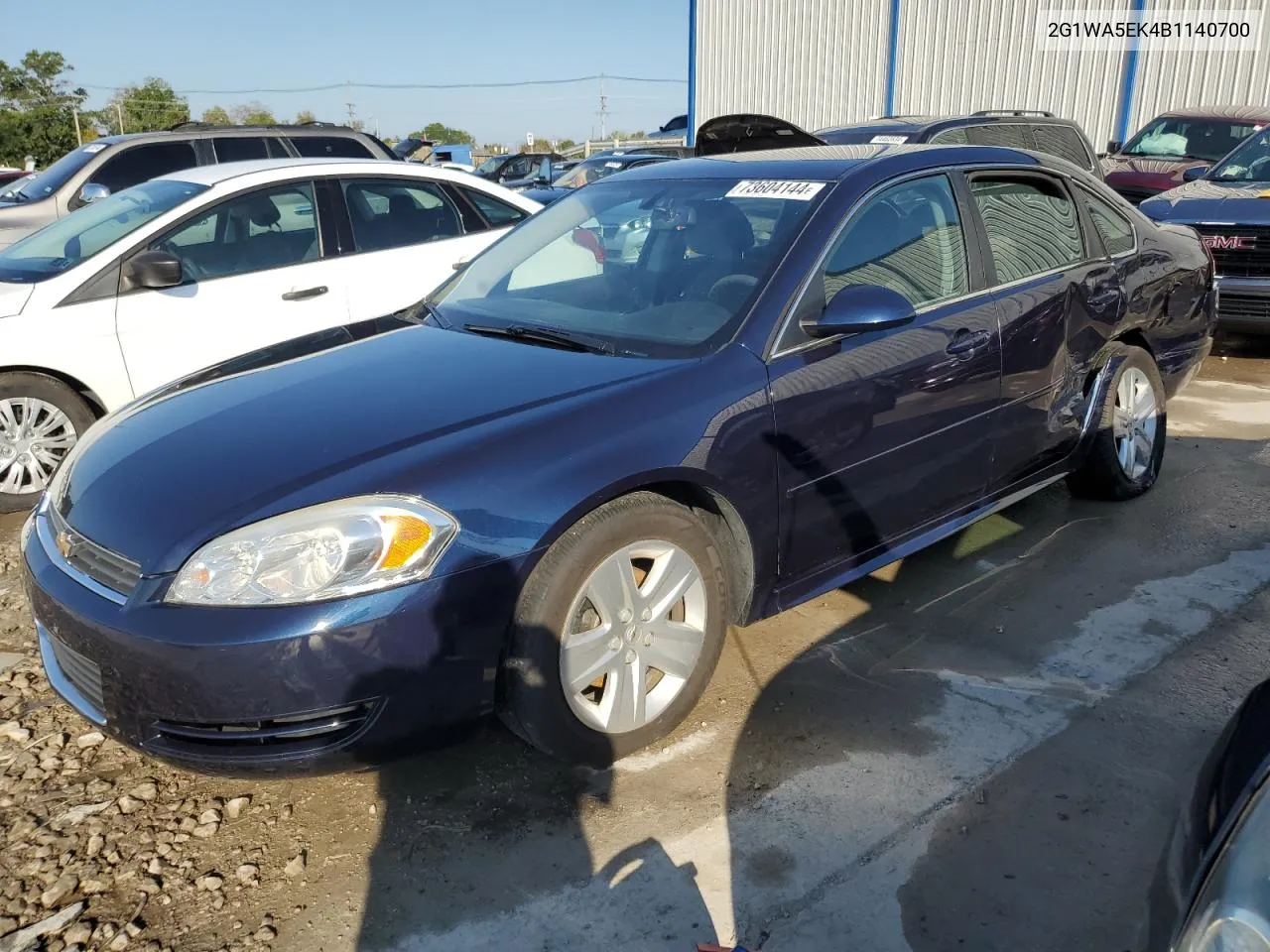 2011 Chevrolet Impala Ls VIN: 2G1WA5EK4B1140700 Lot: 73604144