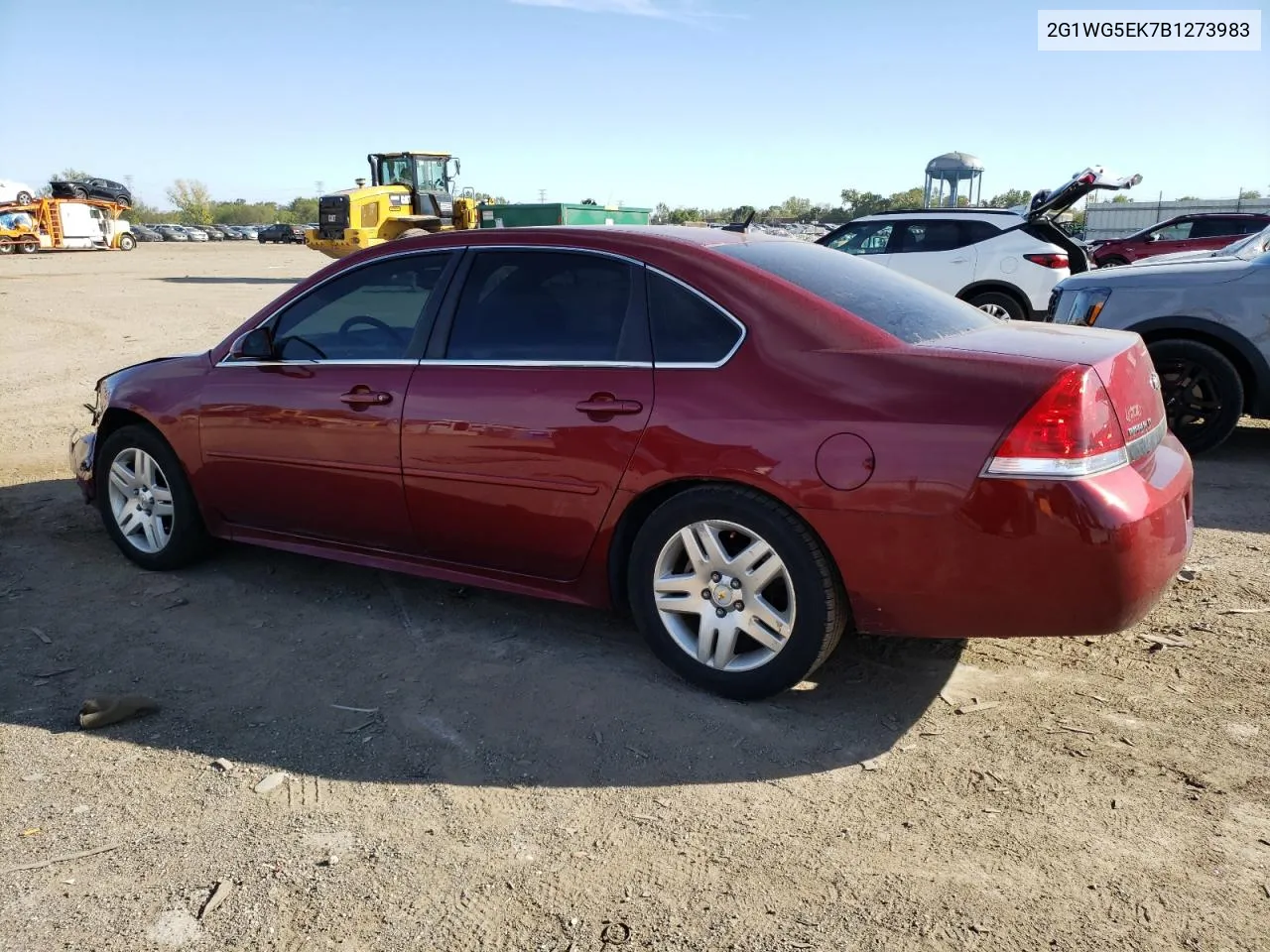 2011 Chevrolet Impala Lt VIN: 2G1WG5EK7B1273983 Lot: 73638614