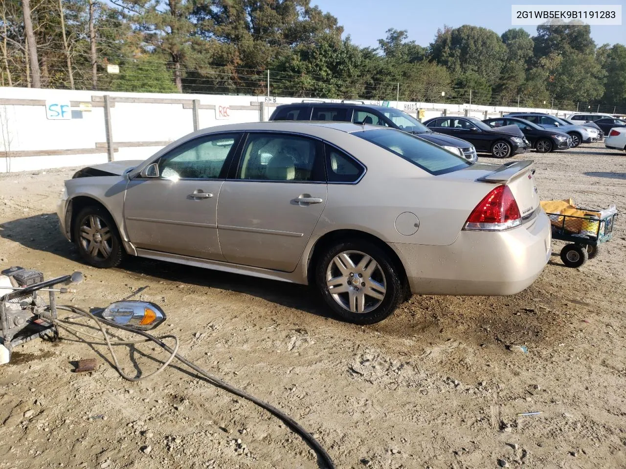 2011 Chevrolet Impala Lt VIN: 2G1WB5EK9B1191283 Lot: 73942664