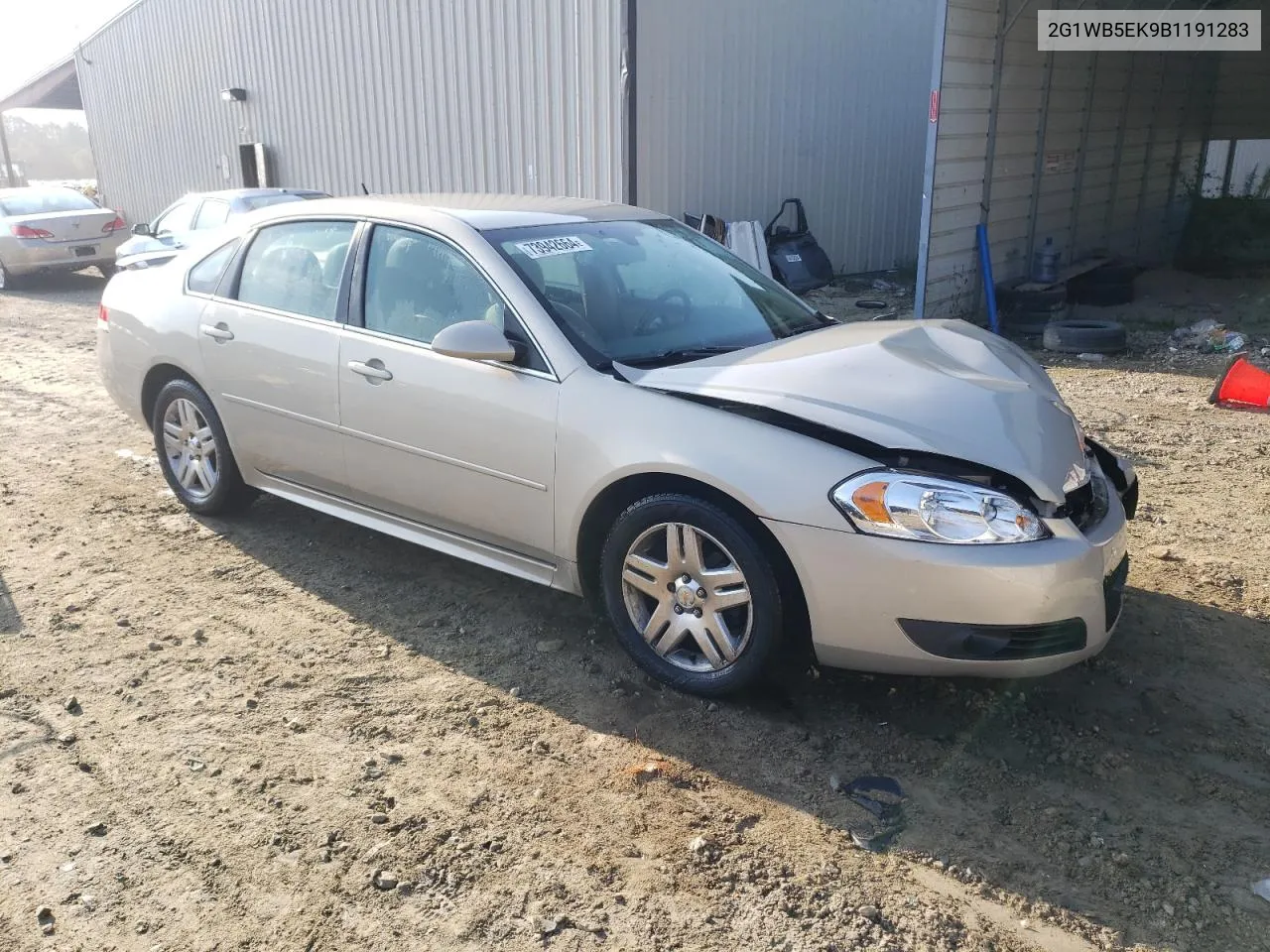 2011 Chevrolet Impala Lt VIN: 2G1WB5EK9B1191283 Lot: 73942664