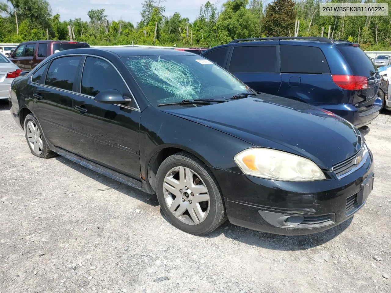 2G1WB5EK3B1166220 2011 Chevrolet Impala Lt