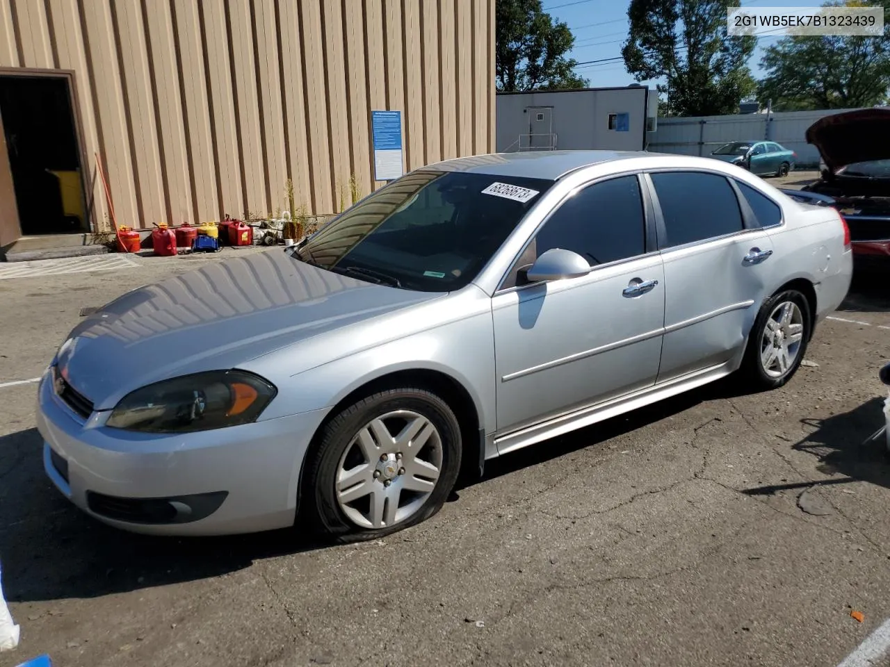 2011 Chevrolet Impala Lt VIN: 2G1WB5EK7B1323439 Lot: 74223334