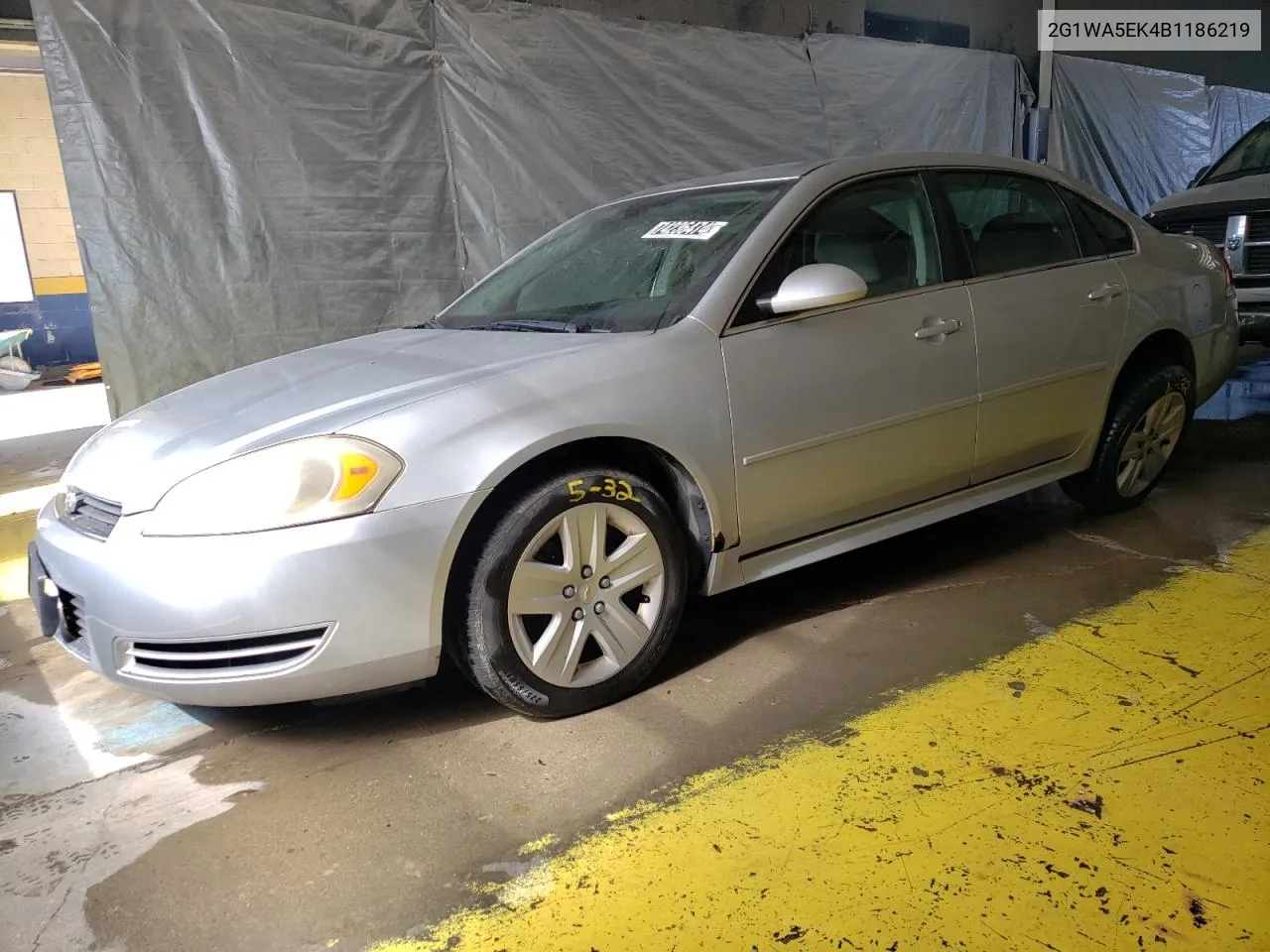 2011 Chevrolet Impala Ls VIN: 2G1WA5EK4B1186219 Lot: 74236474