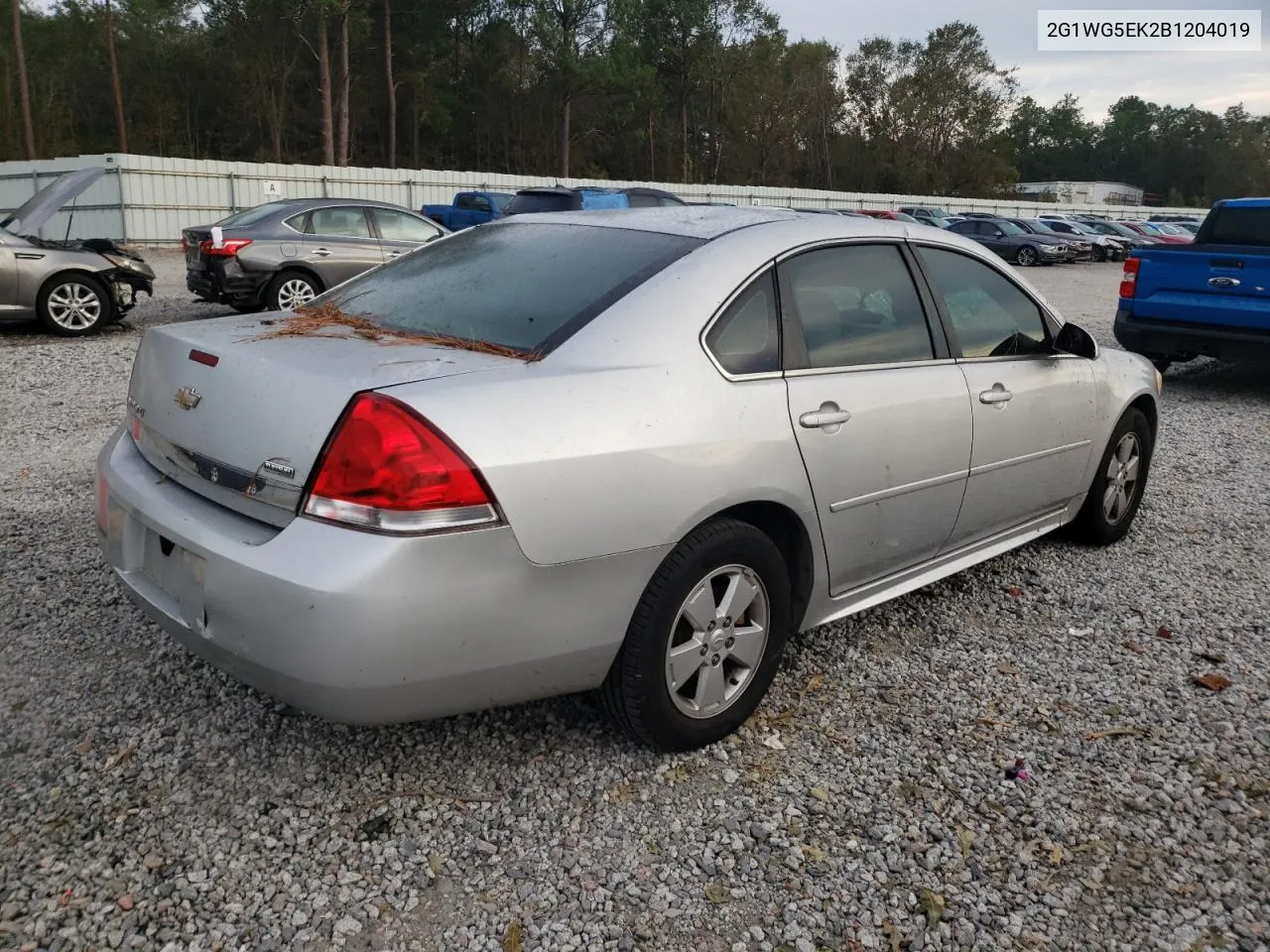 2011 Chevrolet Impala Lt VIN: 2G1WG5EK2B1204019 Lot: 74431544