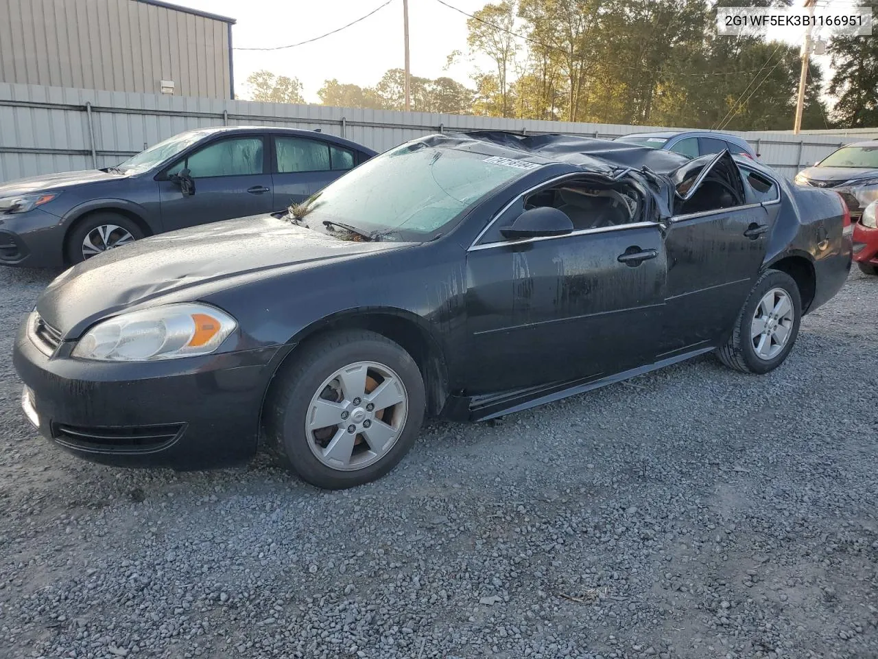 2011 Chevrolet Impala Ls VIN: 2G1WF5EK3B1166951 Lot: 74718184