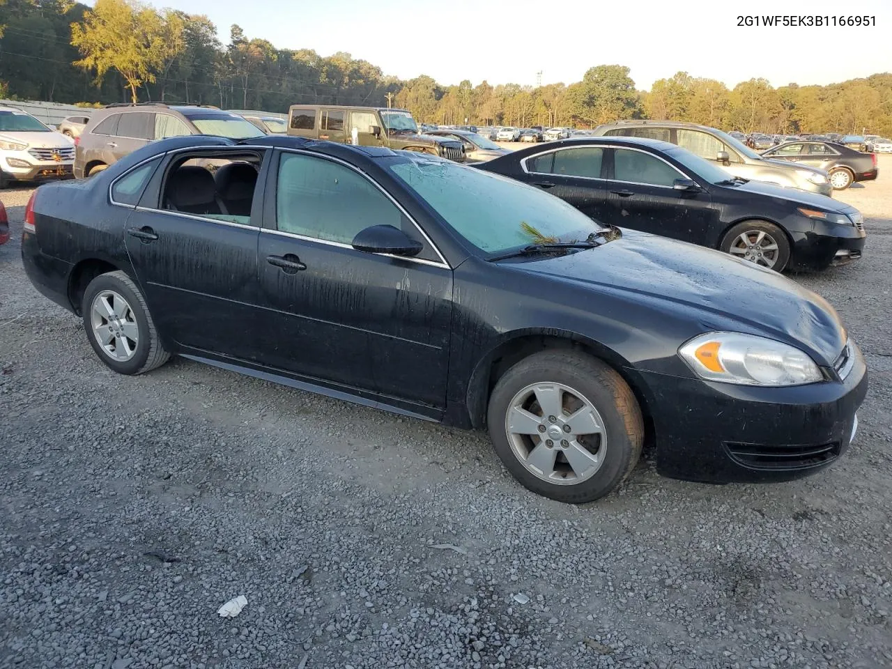 2011 Chevrolet Impala Ls VIN: 2G1WF5EK3B1166951 Lot: 74718184