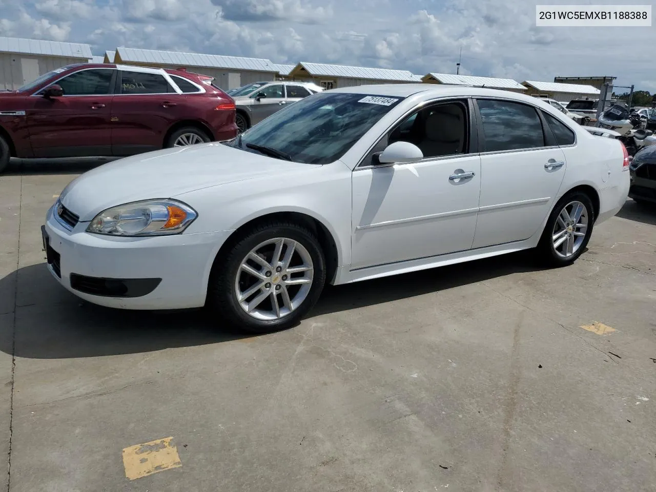 2011 Chevrolet Impala Ltz VIN: 2G1WC5EMXB1188388 Lot: 75137484