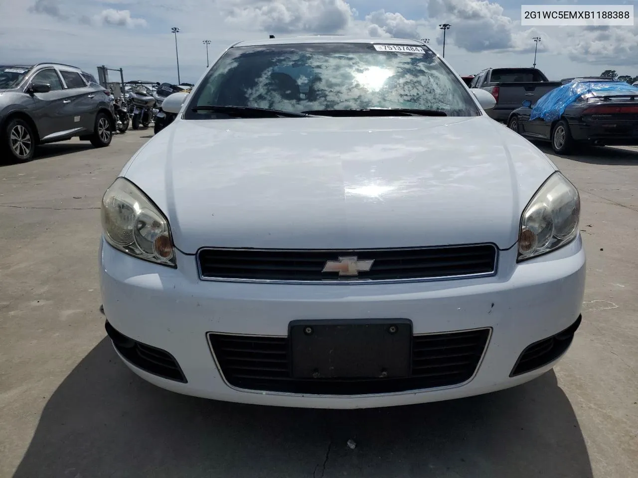 2011 Chevrolet Impala Ltz VIN: 2G1WC5EMXB1188388 Lot: 75137484