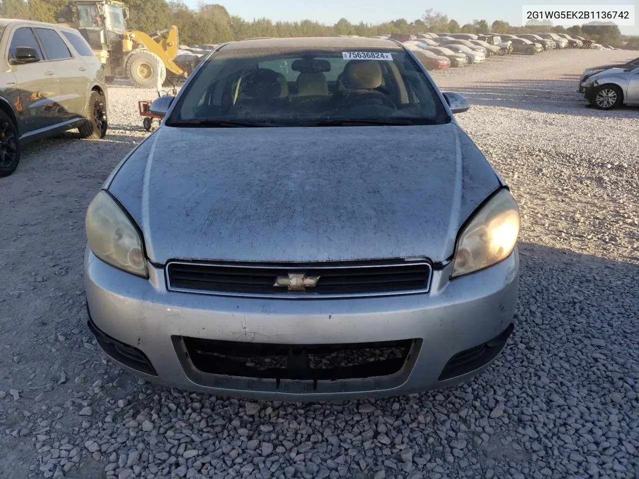 2011 Chevrolet Impala Lt VIN: 2G1WG5EK2B1136742 Lot: 75636824