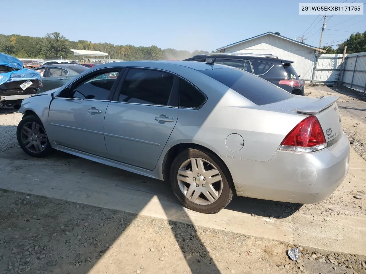 2011 Chevrolet Impala Lt VIN: 2G1WG5EKXB1171755 Lot: 75753424