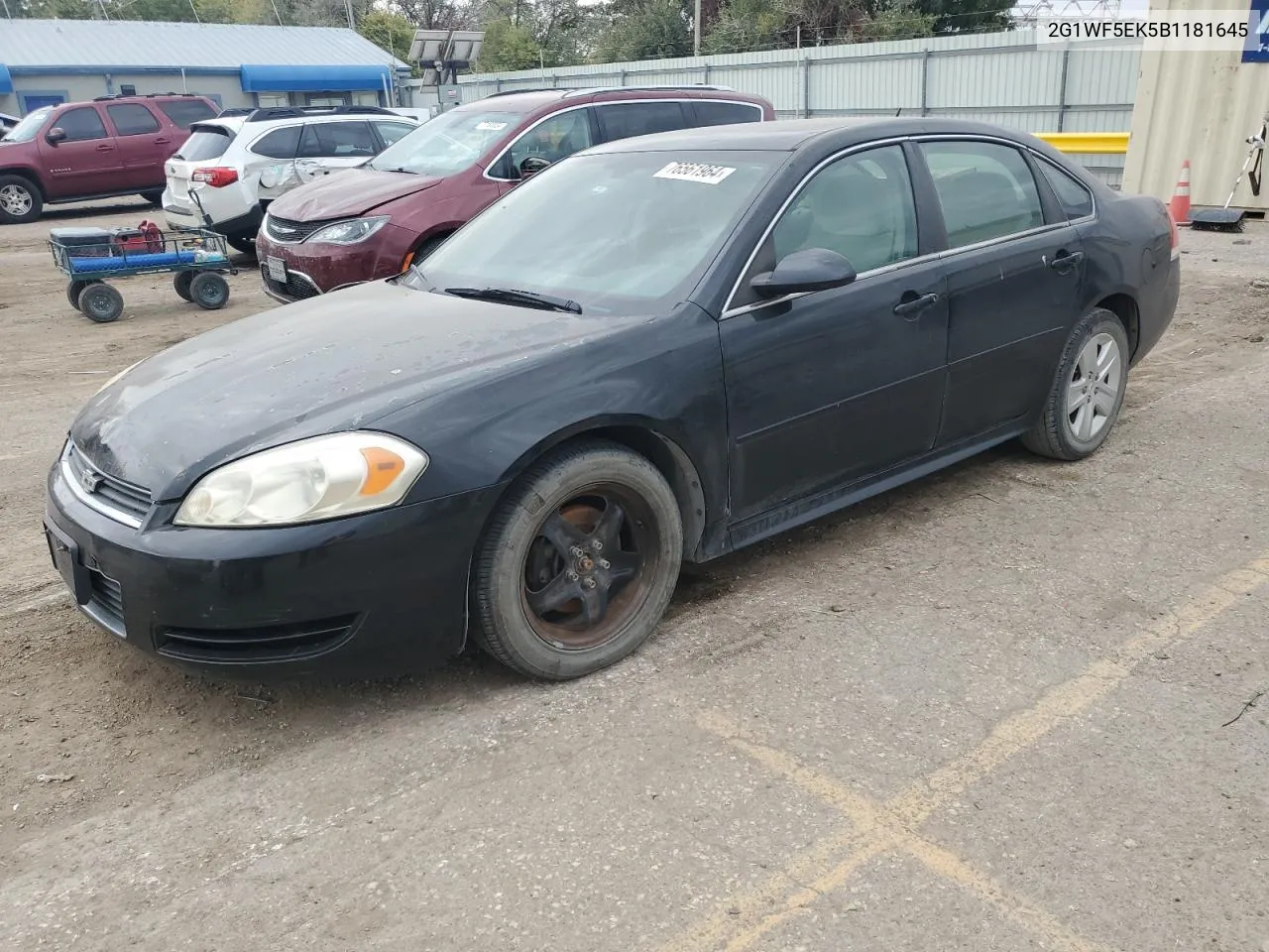 2011 Chevrolet Impala Ls VIN: 2G1WF5EK5B1181645 Lot: 76561964