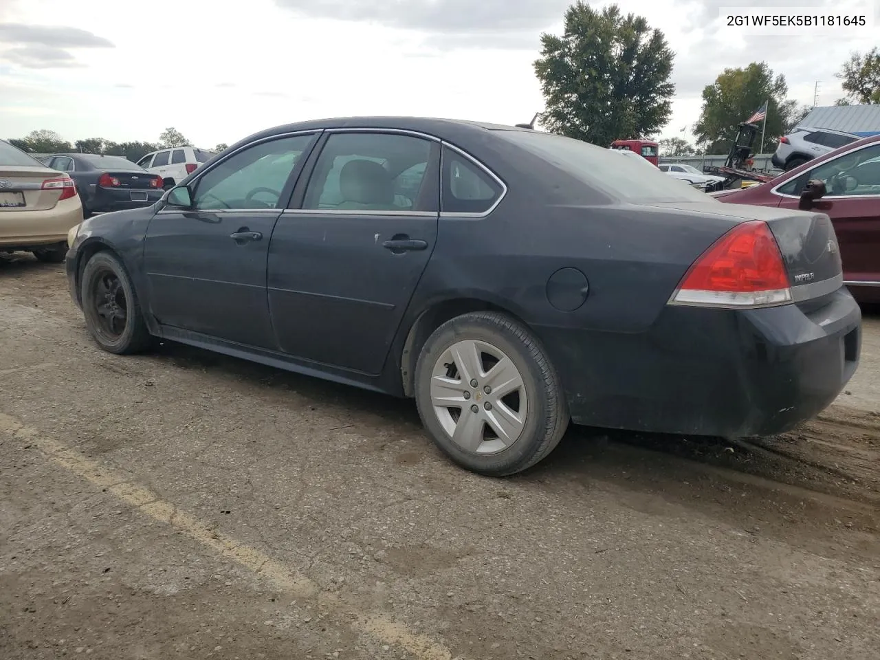 2011 Chevrolet Impala Ls VIN: 2G1WF5EK5B1181645 Lot: 76561964