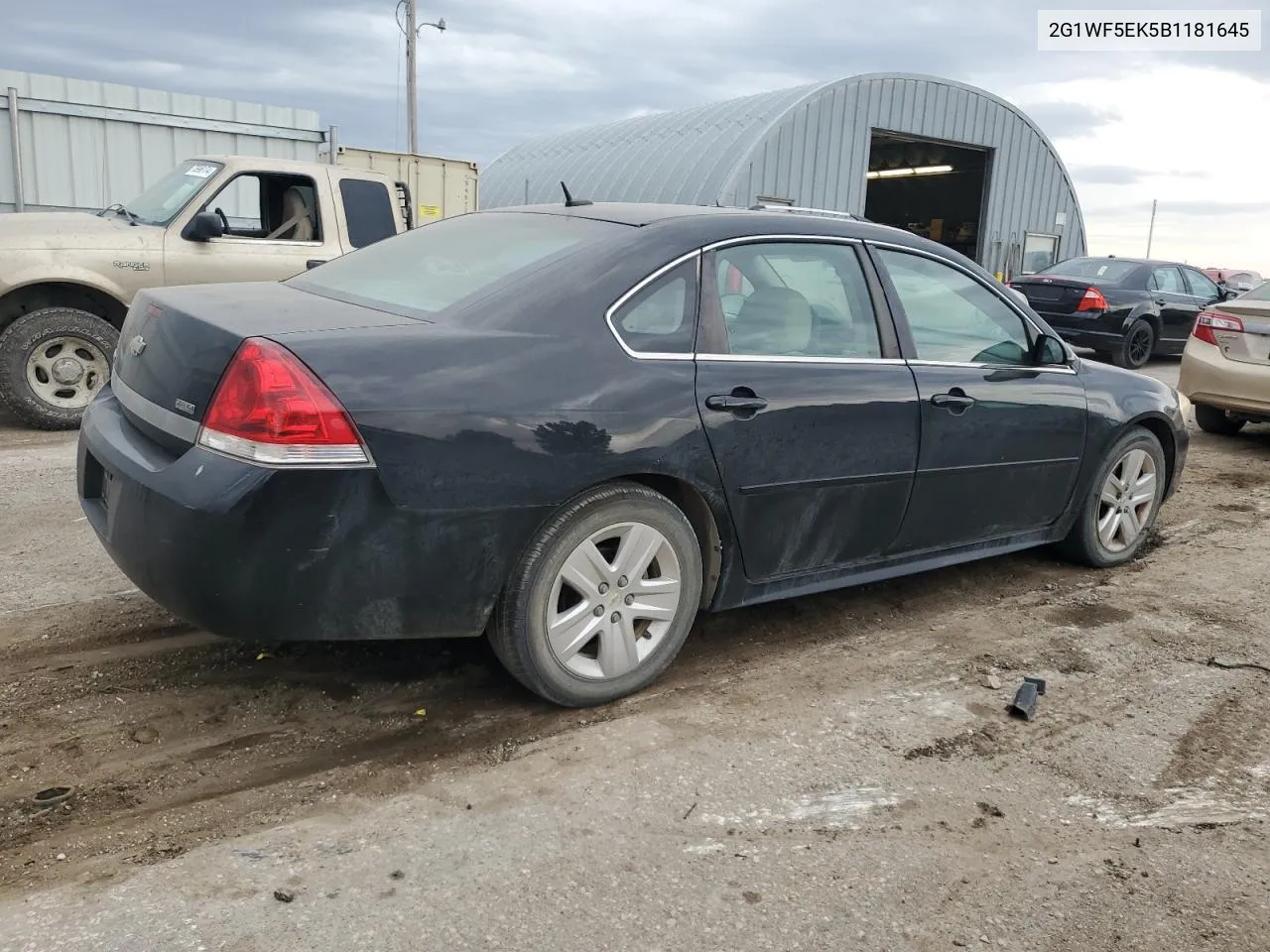 2011 Chevrolet Impala Ls VIN: 2G1WF5EK5B1181645 Lot: 76561964