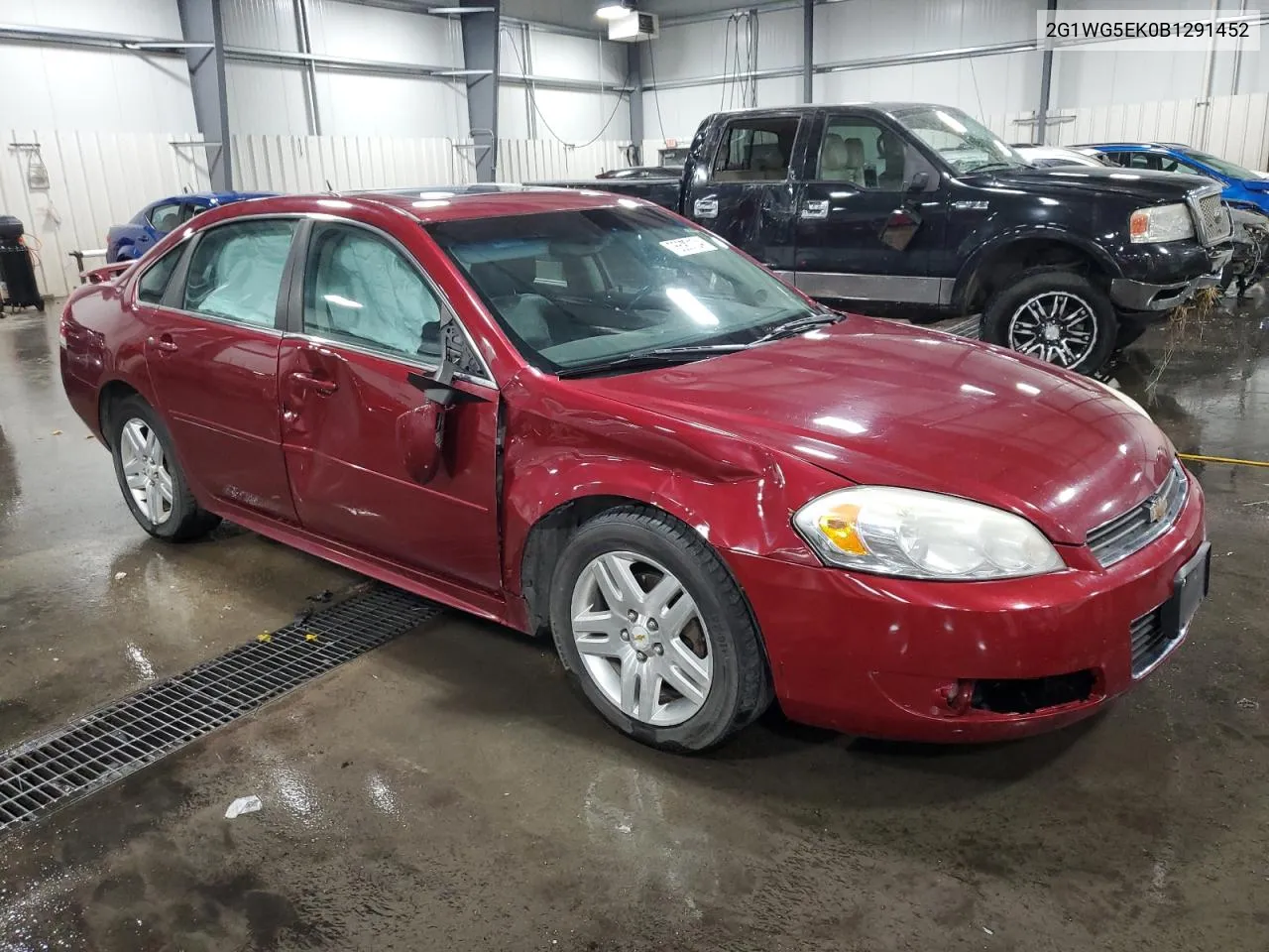 2011 Chevrolet Impala Lt VIN: 2G1WG5EK0B1291452 Lot: 76699104