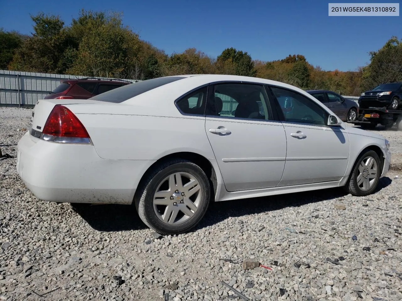 2011 Chevrolet Impala Lt VIN: 2G1WG5EK4B1310892 Lot: 76903024