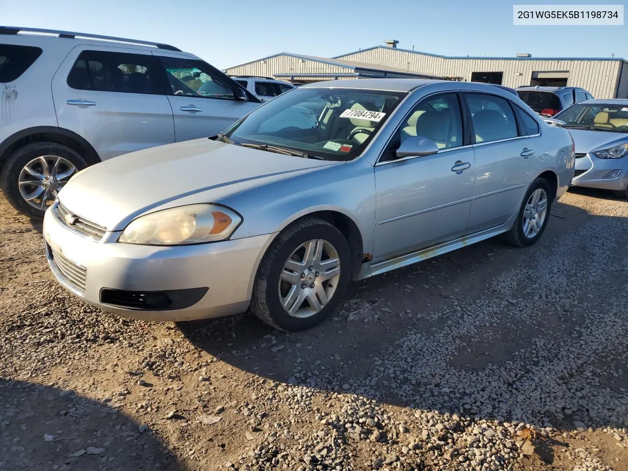 2011 Chevrolet Impala Lt VIN: 2G1WG5EK5B1198734 Lot: 77084794