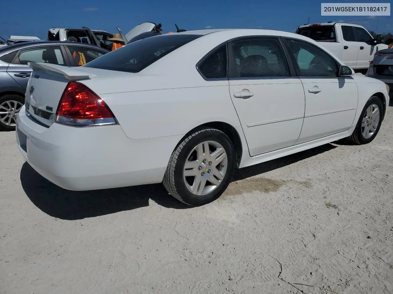 2G1WG5EK1B1182417 2011 Chevrolet Impala Lt