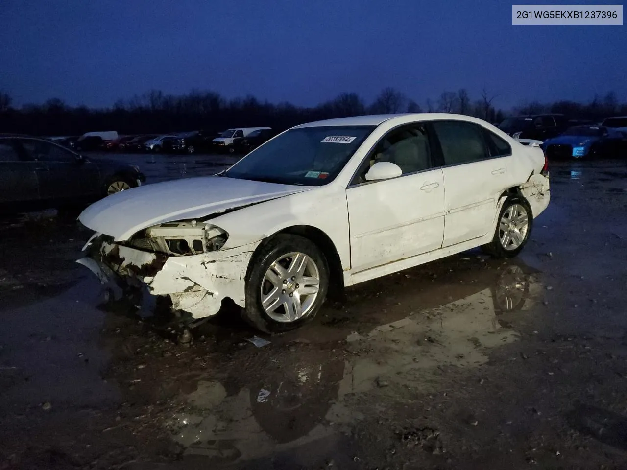 2G1WG5EKXB1237396 2011 Chevrolet Impala Lt