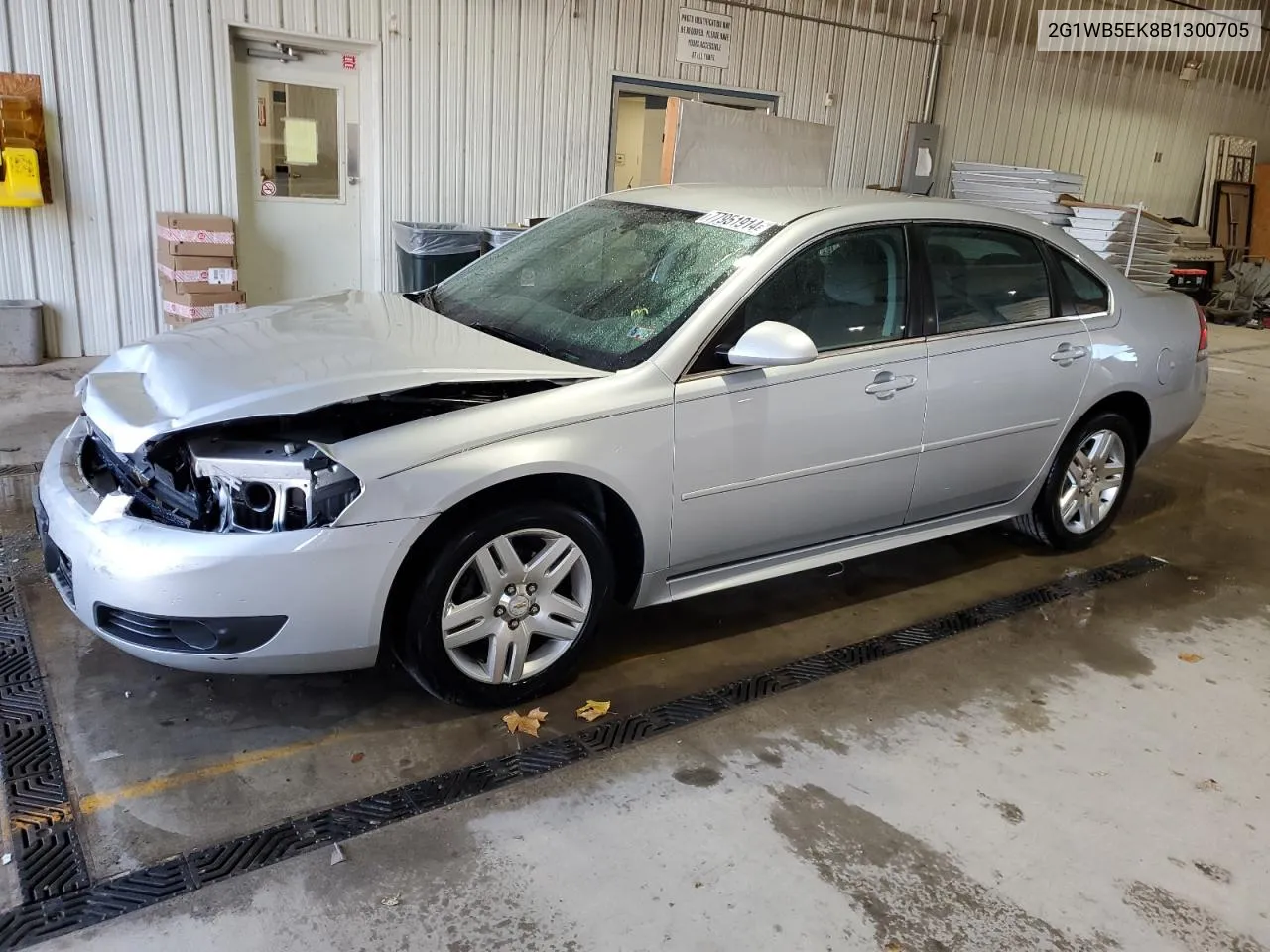 2011 Chevrolet Impala Lt VIN: 2G1WB5EK8B1300705 Lot: 77951914