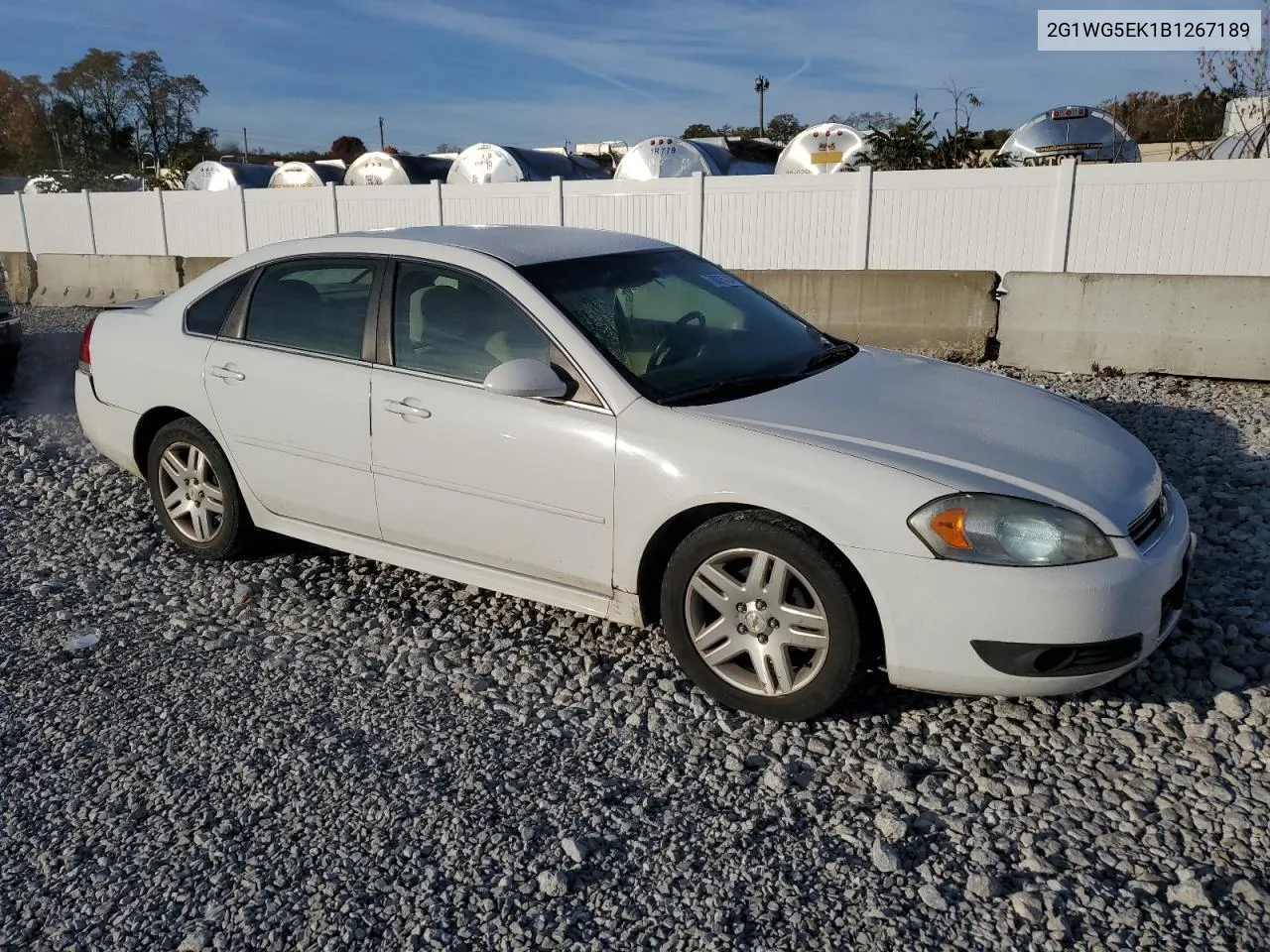 2011 Chevrolet Impala Lt VIN: 2G1WG5EK1B1267189 Lot: 78075734