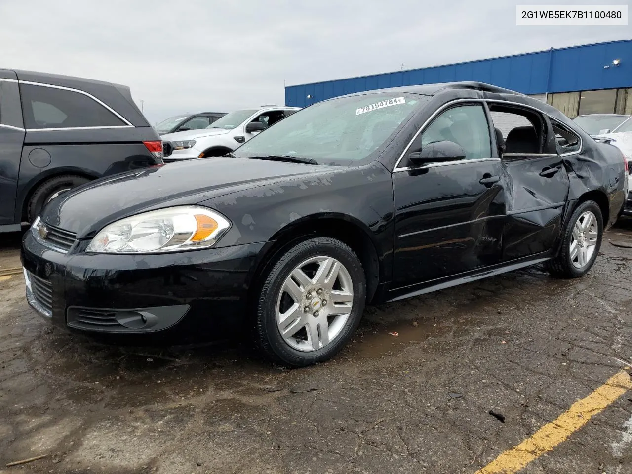 2011 Chevrolet Impala Lt VIN: 2G1WB5EK7B1100480 Lot: 78154784