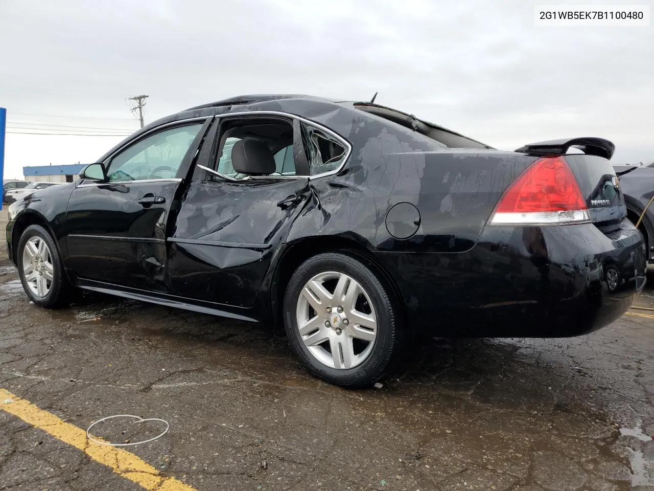 2011 Chevrolet Impala Lt VIN: 2G1WB5EK7B1100480 Lot: 78154784