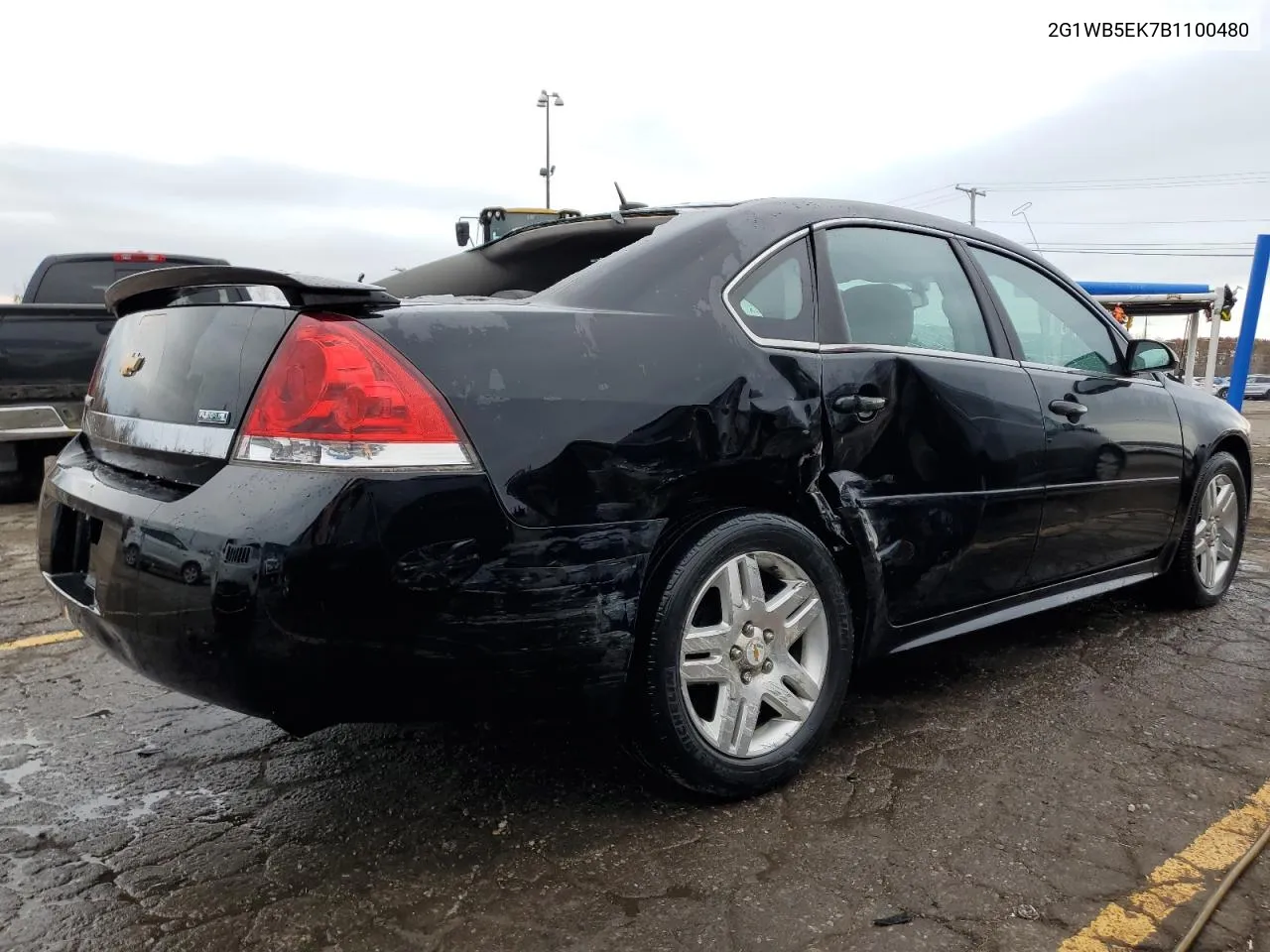 2011 Chevrolet Impala Lt VIN: 2G1WB5EK7B1100480 Lot: 78154784