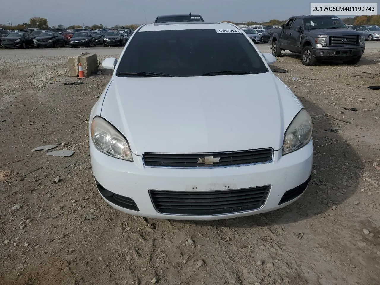 2011 Chevrolet Impala Ltz VIN: 2G1WC5EM4B1199743 Lot: 78266264