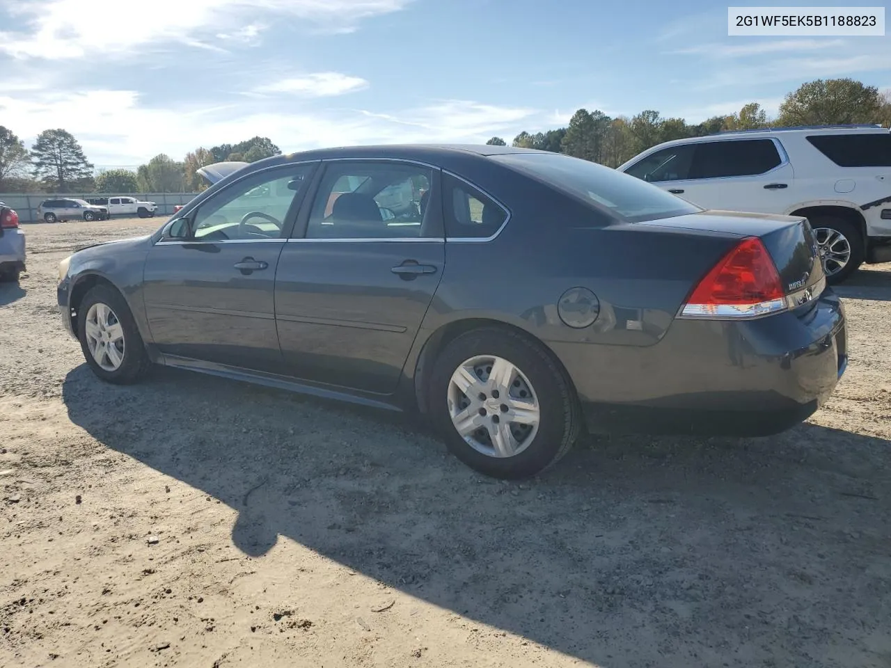 2011 Chevrolet Impala Ls VIN: 2G1WF5EK5B1188823 Lot: 78582594