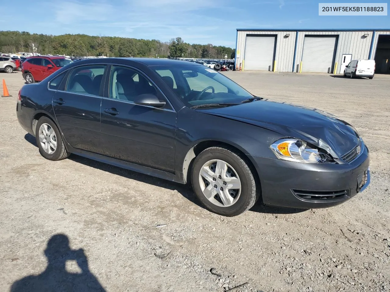 2011 Chevrolet Impala Ls VIN: 2G1WF5EK5B1188823 Lot: 78582594