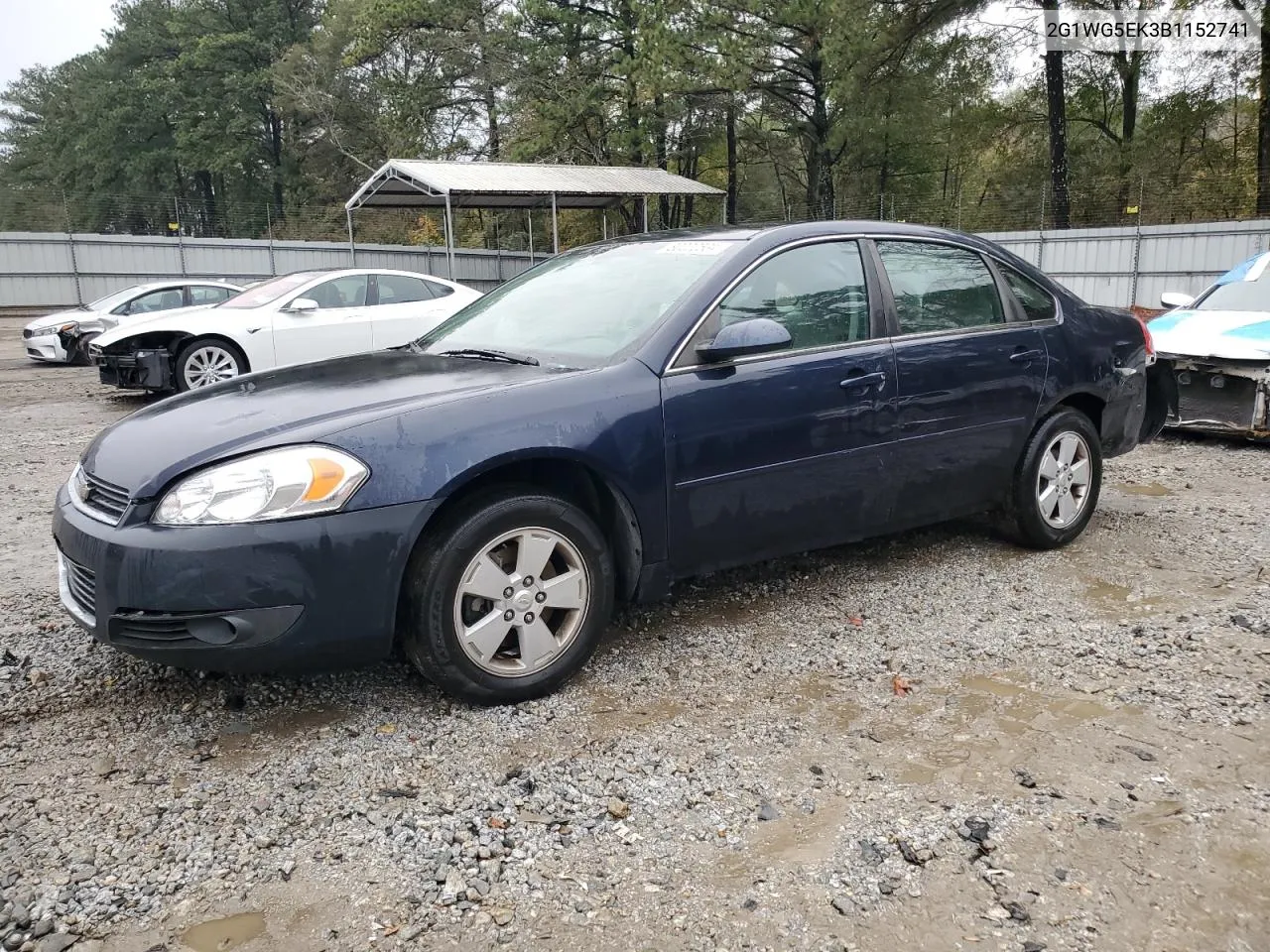 2011 Chevrolet Impala Lt VIN: 2G1WG5EK3B1152741 Lot: 80202534