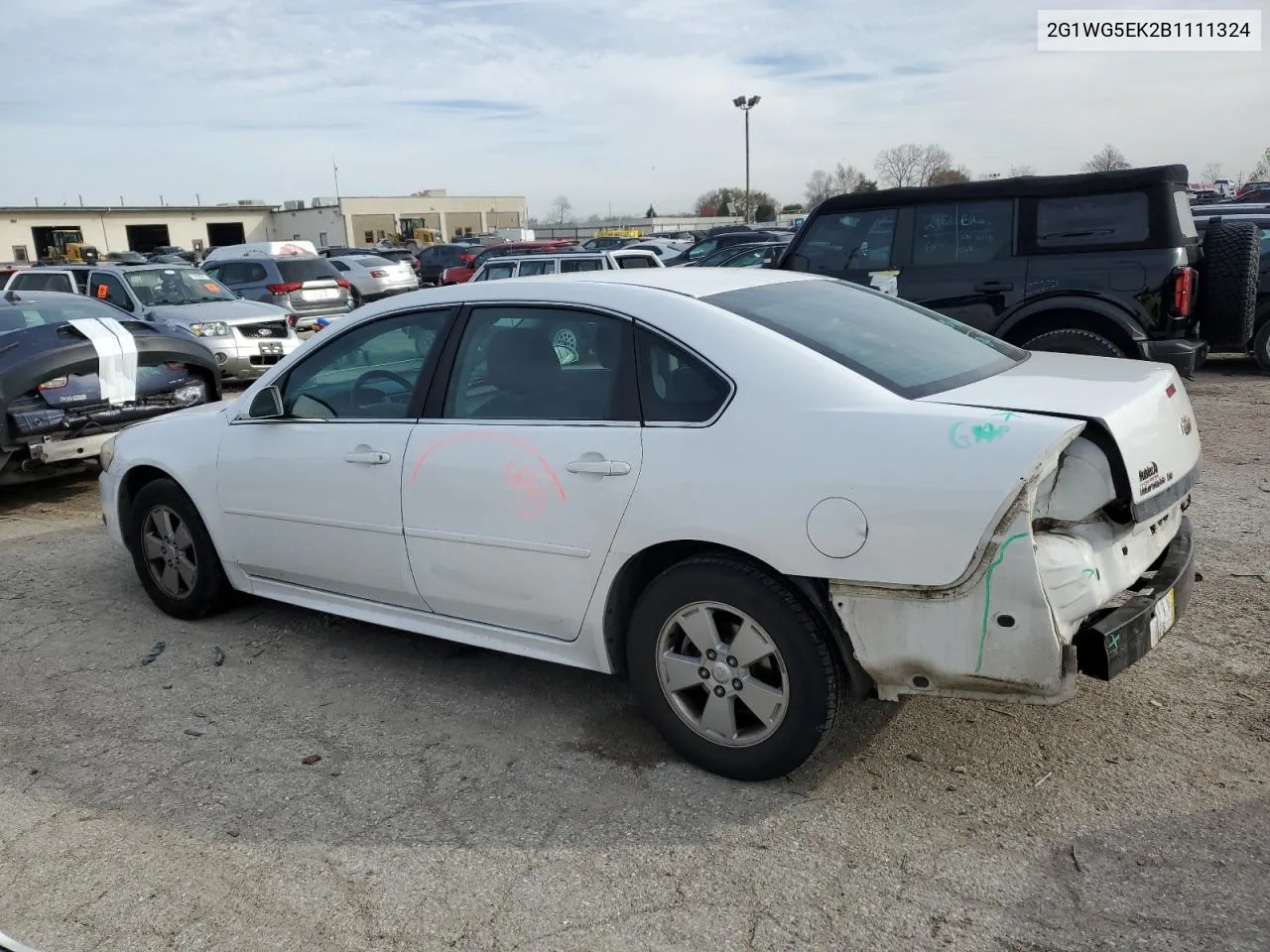 2011 Chevrolet Impala Lt VIN: 2G1WG5EK2B1111324 Lot: 80236324