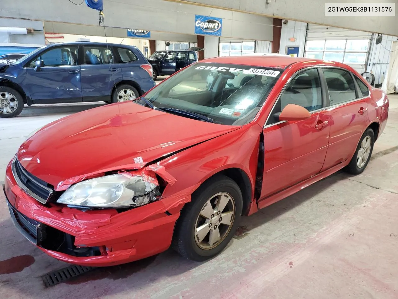 2011 Chevrolet Impala Lt VIN: 2G1WG5EK8B1131576 Lot: 80556354