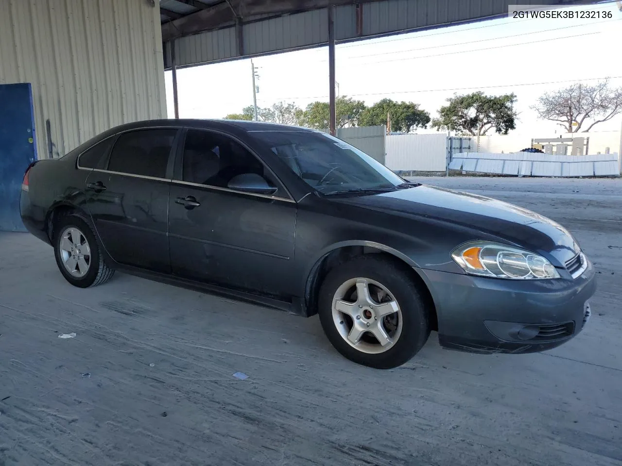 2011 Chevrolet Impala Lt VIN: 2G1WG5EK3B1232136 Lot: 80695414