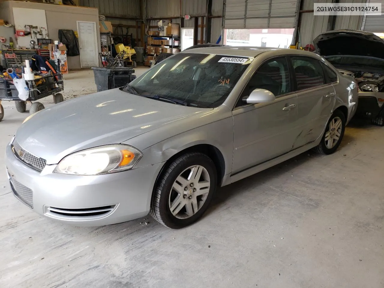 2012 Chevrolet Impala Lt VIN: 2G1WG5E31C1124754 Lot: 45530554