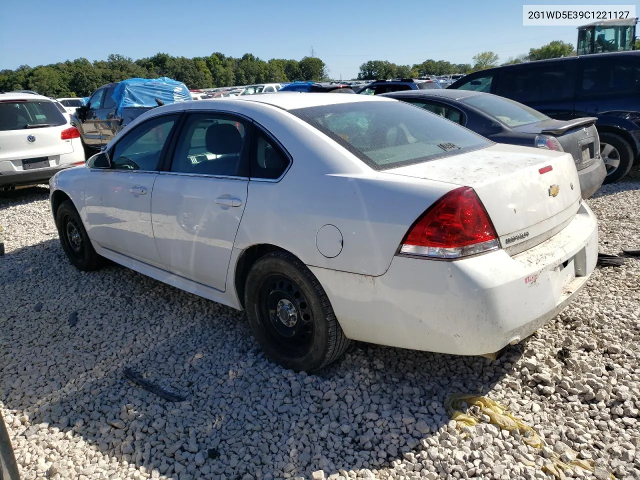 2012 Chevrolet Impala Police VIN: 2G1WD5E39C1221127 Lot: 47788904