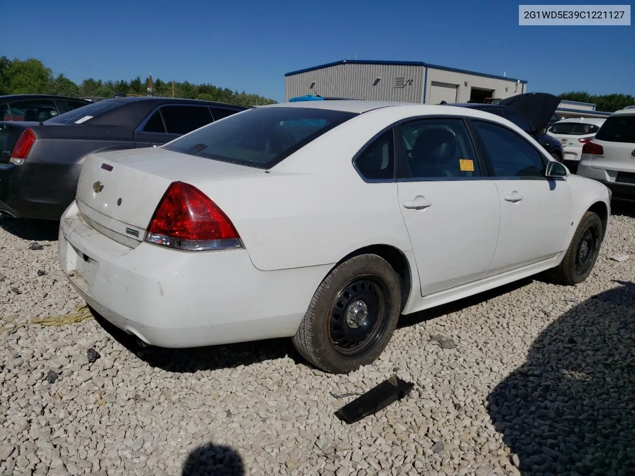 2012 Chevrolet Impala Police VIN: 2G1WD5E39C1221127 Lot: 47788904