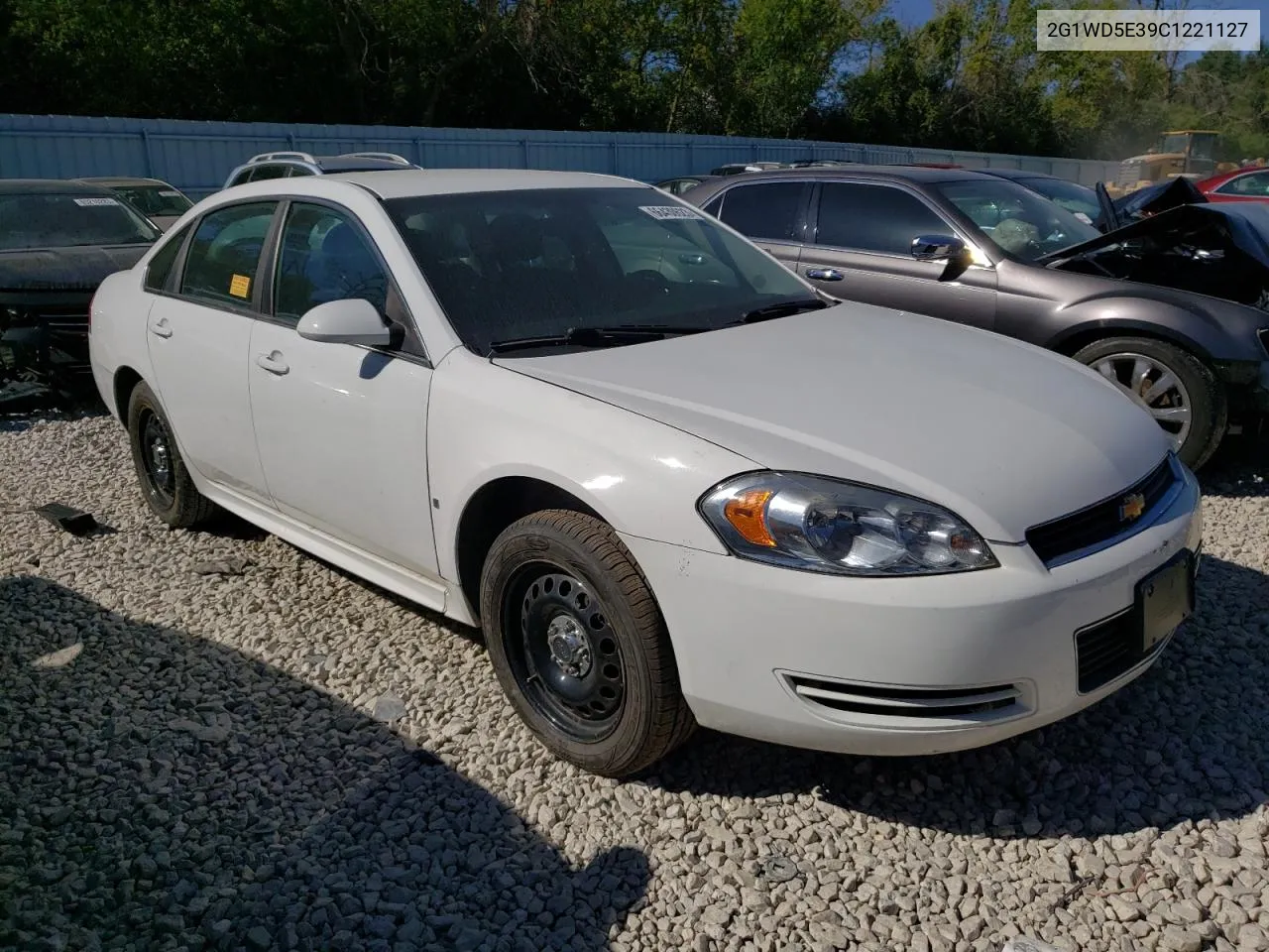 2012 Chevrolet Impala Police VIN: 2G1WD5E39C1221127 Lot: 47788904