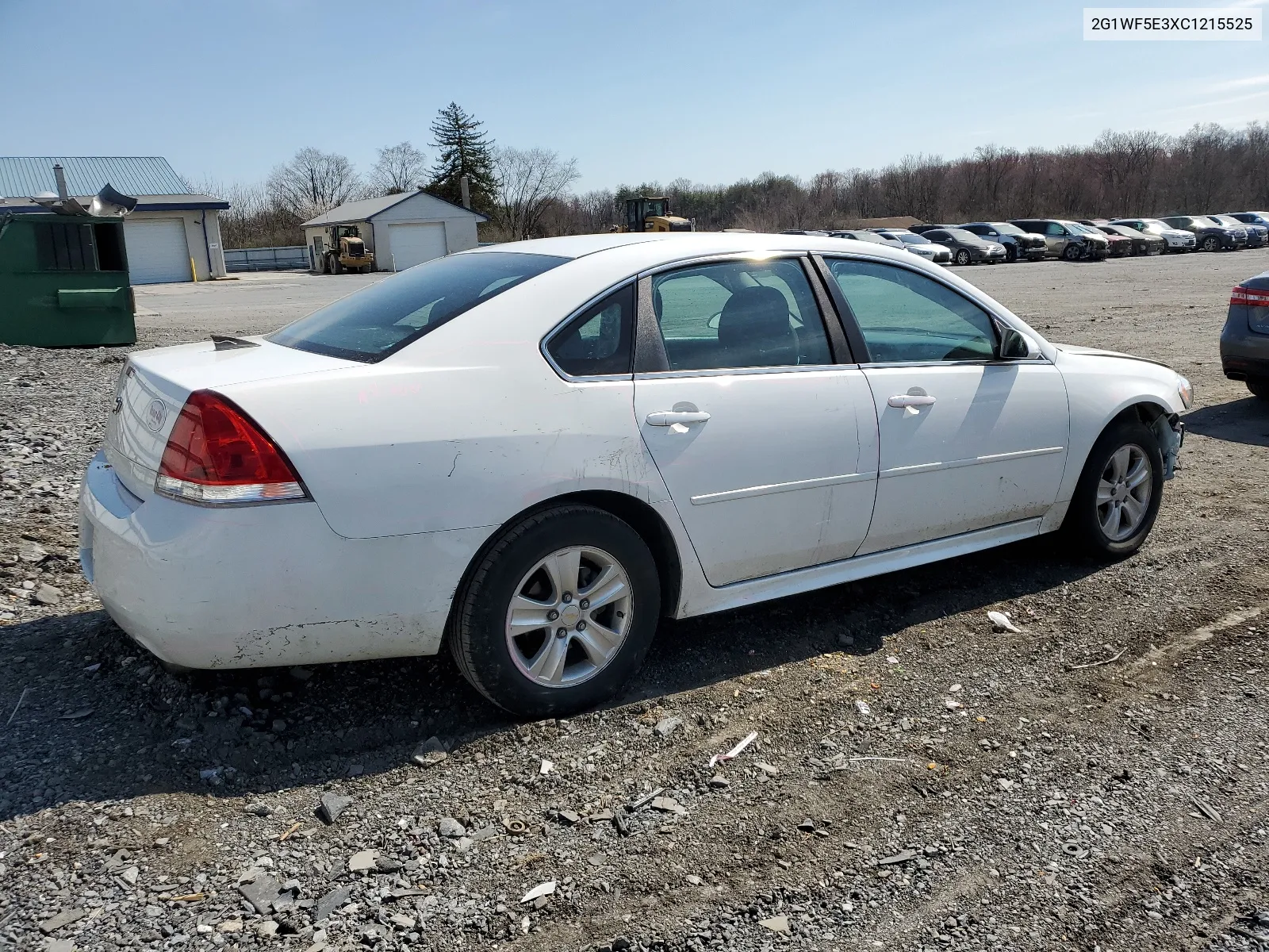 2G1WF5E3XC1215525 2012 Chevrolet Impala Ls